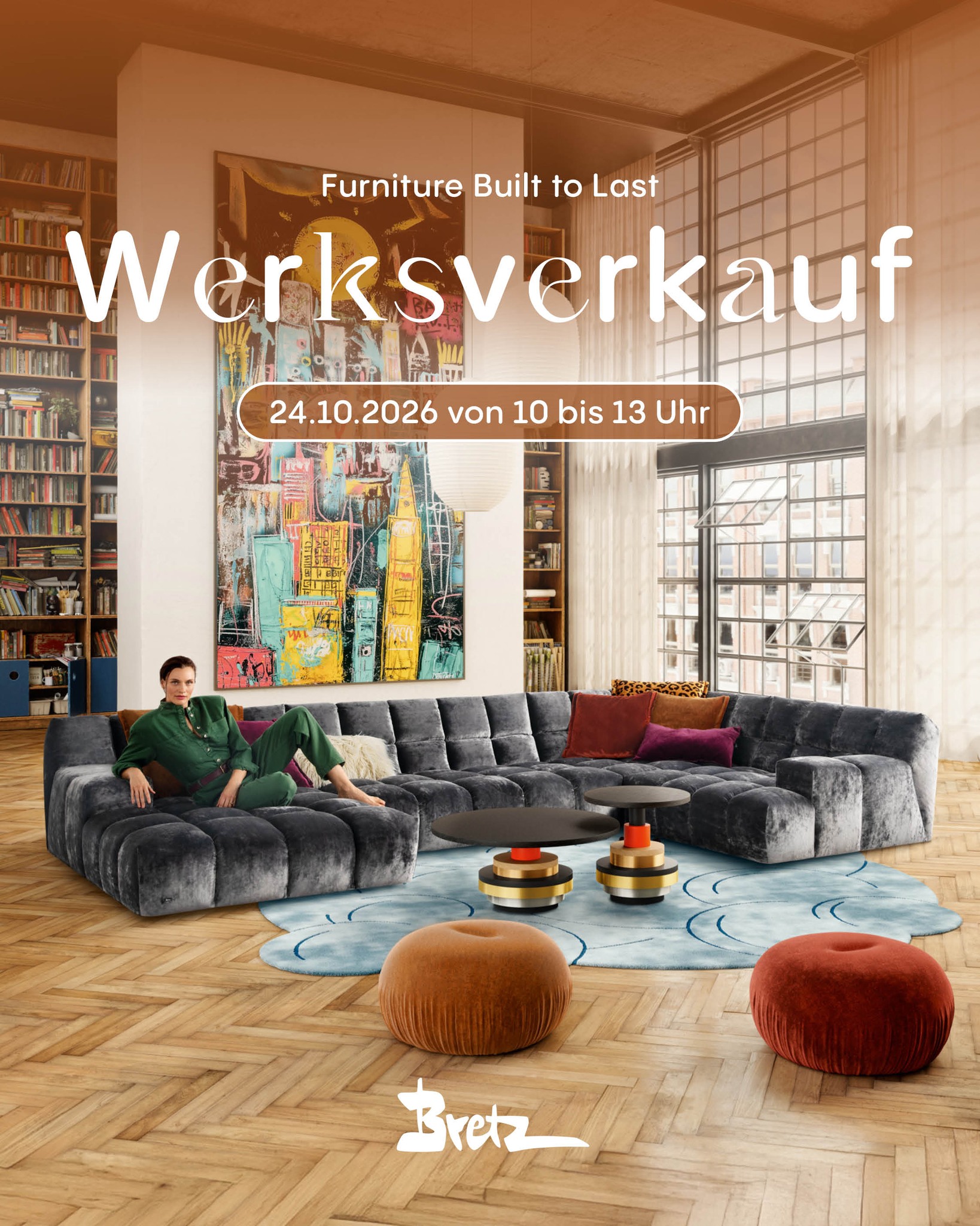 Bretz Werksverkauf ✨
Am Samstag, den 24.10.2026 von 10:00–13:00 Uhr öffnen wir unsere Türen für uns...