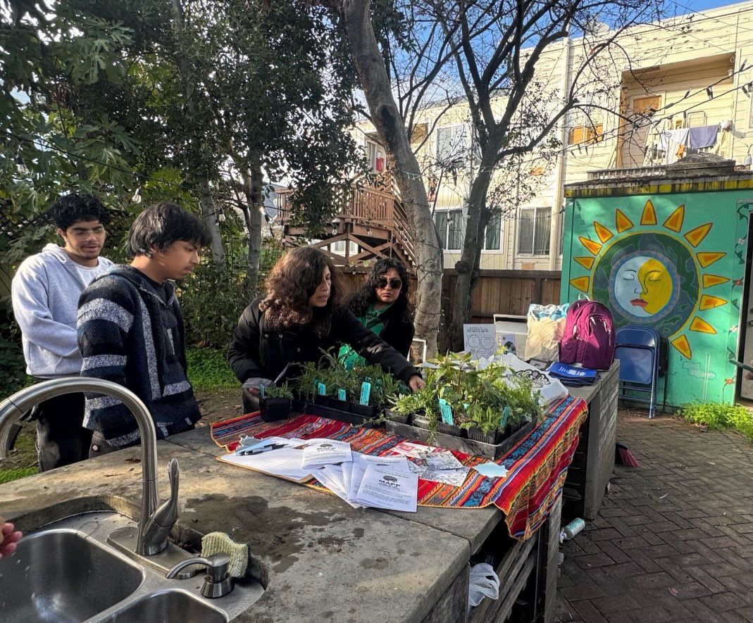 We connected with the Mission Arts Performance Project @mappsf a longstanding community organization that has hosted arts, music, and activist events in the Mission for over 20 years.
At the Secret Garden, our #sanfranciso interns participated in a hands-on clay activity, experiencing the grounding nature of working with earth while building connections with one another. As part of the program, they also watched a puppet performance centered on themes of diversity and bilingualism.
The day concluded with a visit to the Tradición Peruana Cultural Center @perutpcc , where interns met members of the Gardeners Collective—who are also musicians and native plant advocates. The collective shared their experiences as gardeners and cultural stewards, using music as a way to engage and invite interns to participate with the instruments.