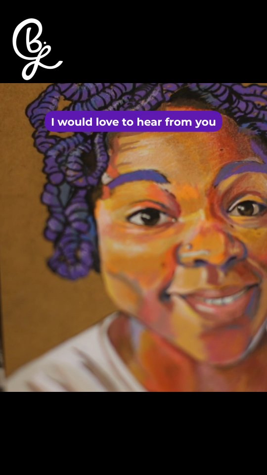 I've been wanting to try acrylic markers for a little while, so I recently treated myself to a set and set out to draw a self portrait. I quickly realized just how limited the palette of this set is, which presented a unique set of challenges. All in all, it was a lot of fun trying to figure out how to use this new (to me) medium, while also making sure I capture my own likeness in the process. It pushed me to find creative ways to create depth in tone and I want to challenge myself to do more.
#blewisarts #blackillustrators #portraitartist #acrylicmarkers #jusart