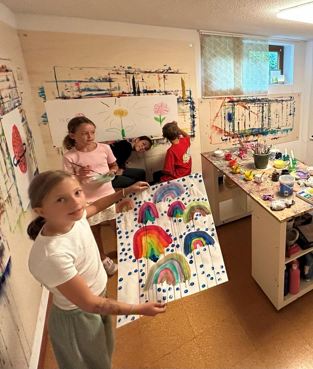 Creative Kids zum KennenlernenVielen Dank an Lisa Schneeberger für die tollen Veranstaltungen! 🖌🎨